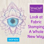 Stressless fabric stamping from Rubber Stamp Champ!