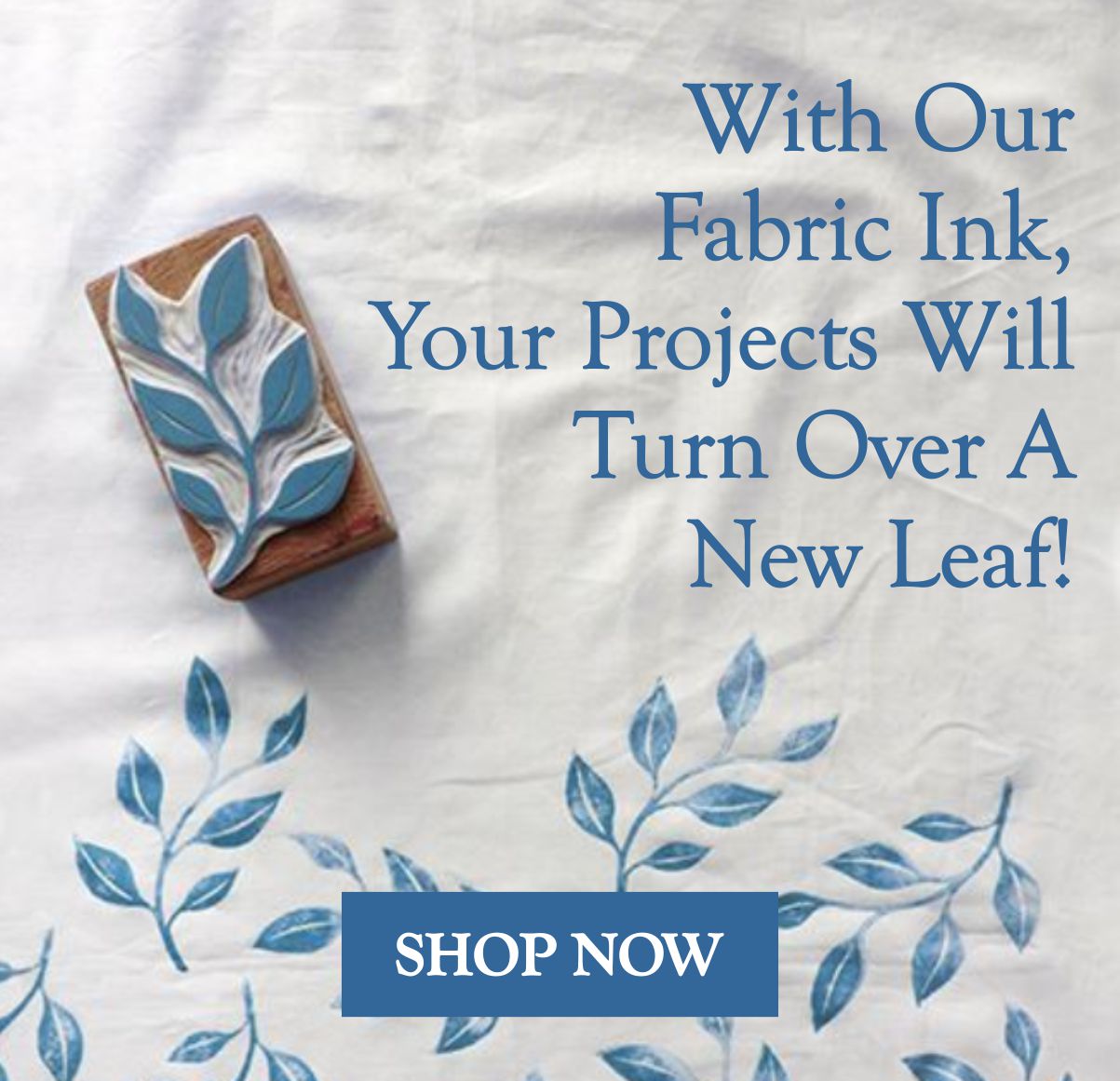 Fabric Ink Pad Stamping